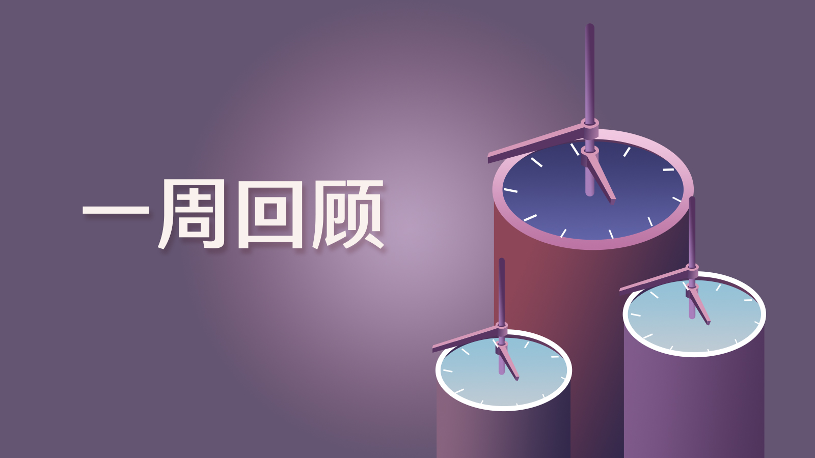 一周回顧